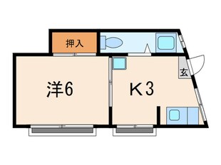 ノベラ篠原北町Ｂ棟の物件間取画像